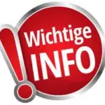 Wichtige Info